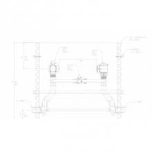 AY McDonald 5186-013 - 780R748WDPP 775X36 SGL RISER PIT HBP FPBVxFPDCK MNPTxMNPT