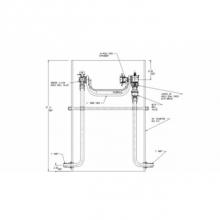 AY McDonald 5186-192 - 783W348JFPP 33X20X423 W STYLE YOKE RISER PIT FPBV X FPDCK