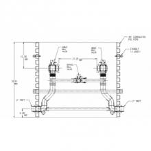 AY McDonald 5186-194 - 780R760WWPP 775X36 SGL RISER PIT FPBVxFPBV HI BYPASS