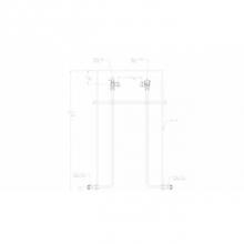 AY McDonald 5186-242 - 780W260WCPP 33X21 W STYLE SGL RISER PIT SPBV X FPSCK