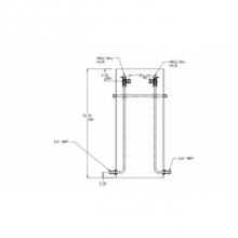 AY McDonald 5186-268 - 780W260WWPP 33X21 W STYLE SGL RISER PIT SPBVxSPBV