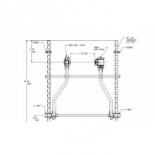 AY McDonald 5189-470 - 780-784HDPP 770X27X433 SGL RISER PIT SPBVxFPDCK MNPTxMNPT