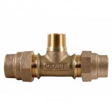 AY McDonald 5192-365 - 74762G 3/4 TEE CTS X CTS X MNPT - NL