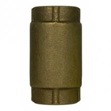 AY McDonald 5421-361 - 72057T 1 1/4 BRONZE INLNE SPRING CHECK VALVE-FNPT