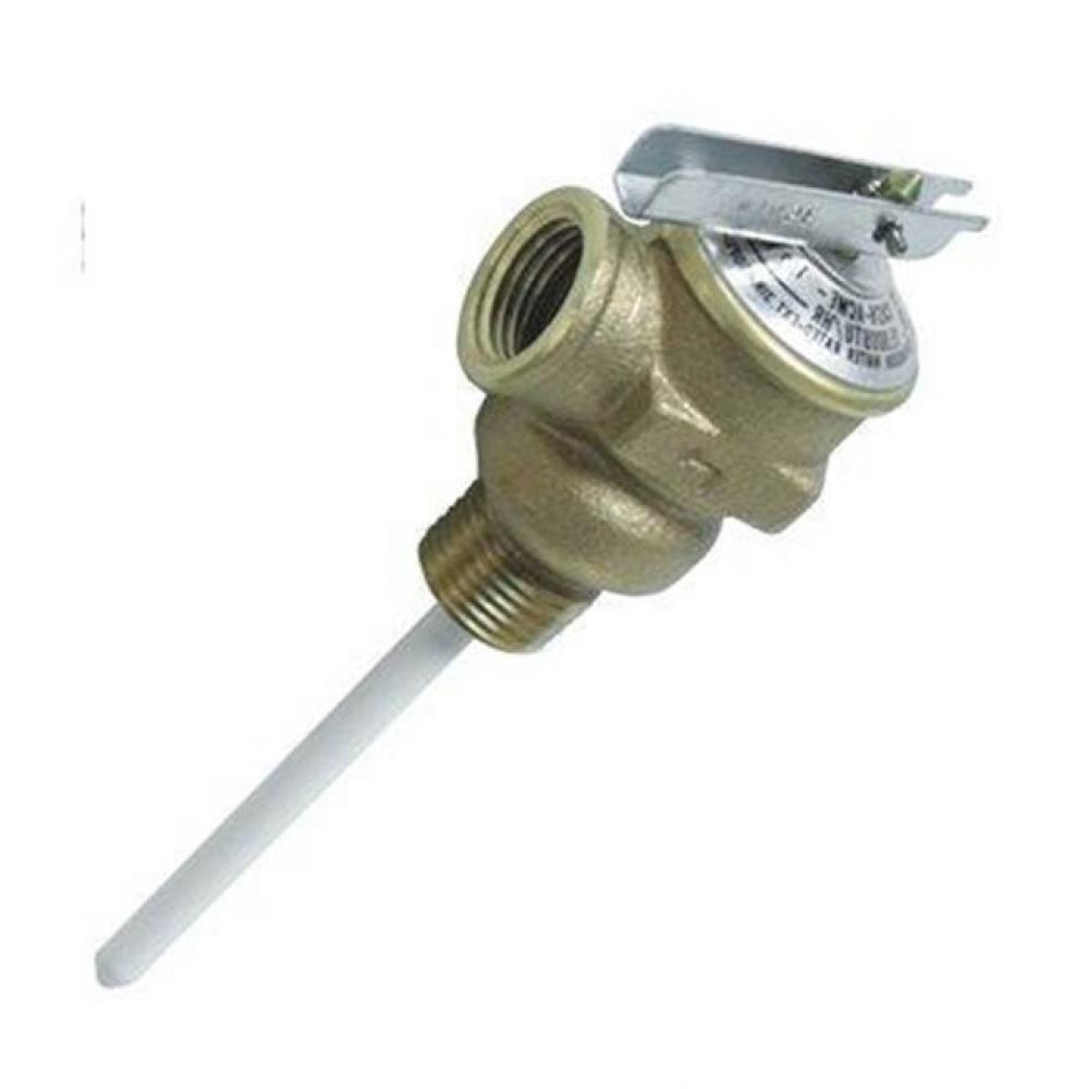 T and P Valve 1/2'' w/ 4'' Probe