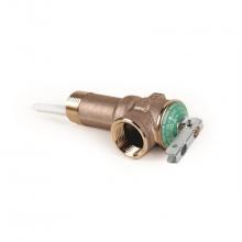 Camco 10453 - T and P Valve 3/4'' w/ 2-1/2'' Shank 4'' Probe, Lead Free