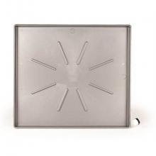 Camco 20788 - Washing Machine Drain Pan, LowPro, w/PVC Fitting 29x33 OD Pewter