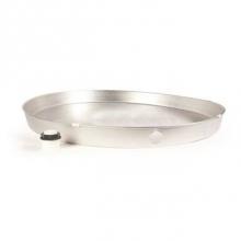 Camco 20840 - 22'' ID Aluminum W/H Drain Pan PVC Fitting