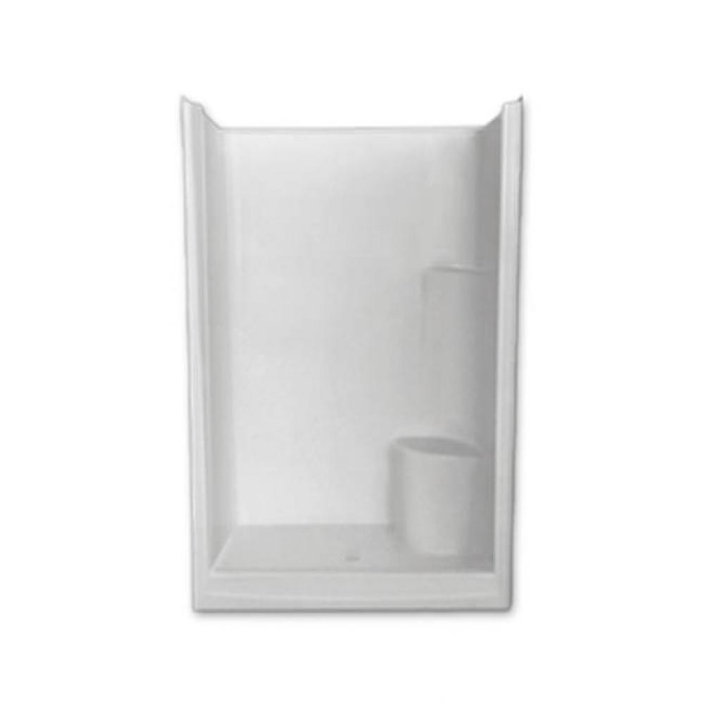 48-3W Tile Back White