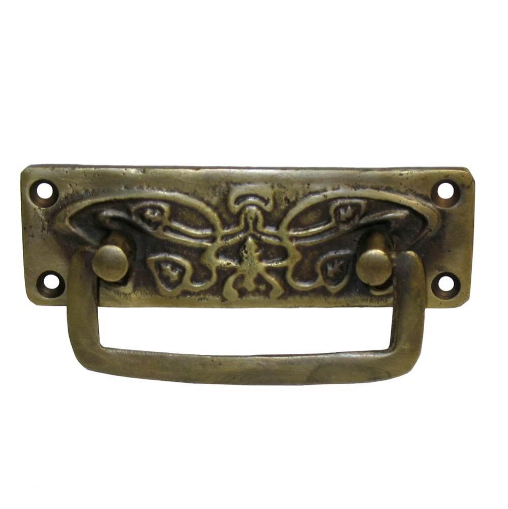 Rectangular Backplate, Vine Pattern