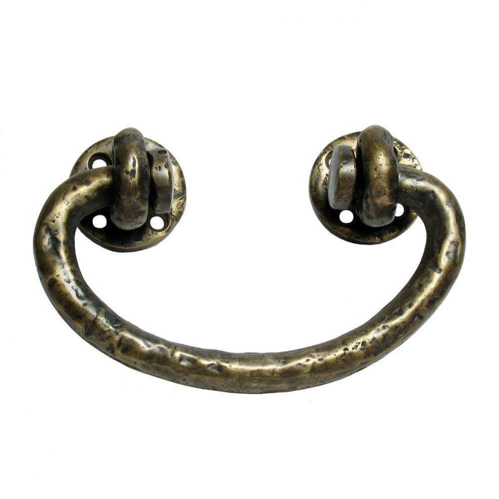 Hand Hammered, Round Rosette