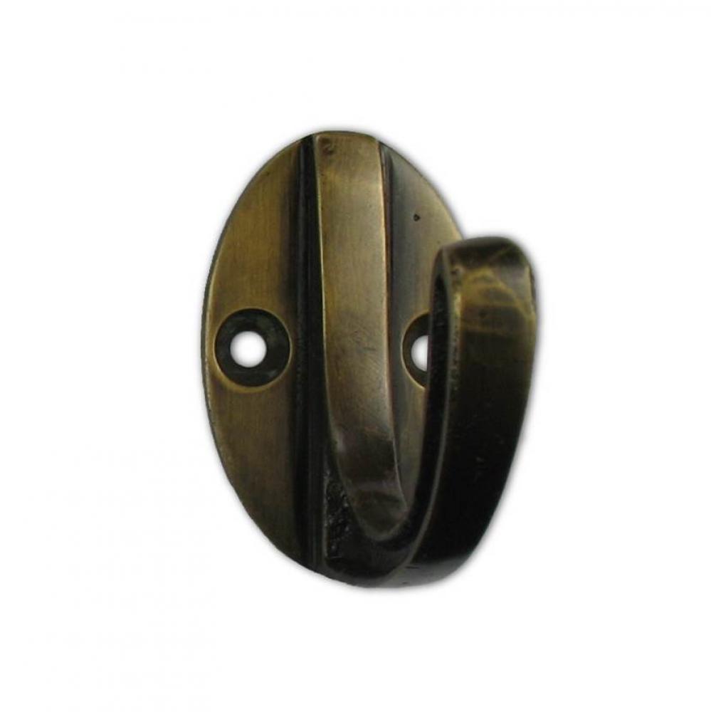 Oval Back Carved-Side Hook