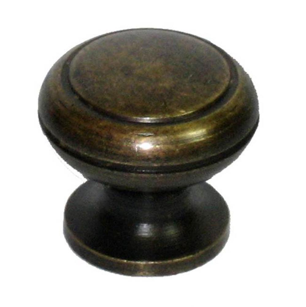 Sm Round Knob, Scribed Ring