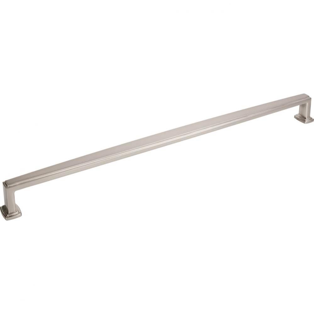 18'' Center-to-Center Satin Nickel Richard Appliance Handle