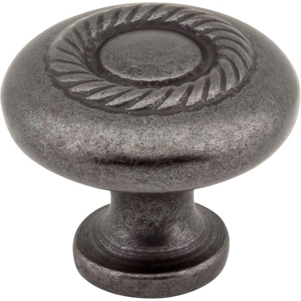 1-1/4'' Diameter Gun Metal Lenoir Cabinet Knob