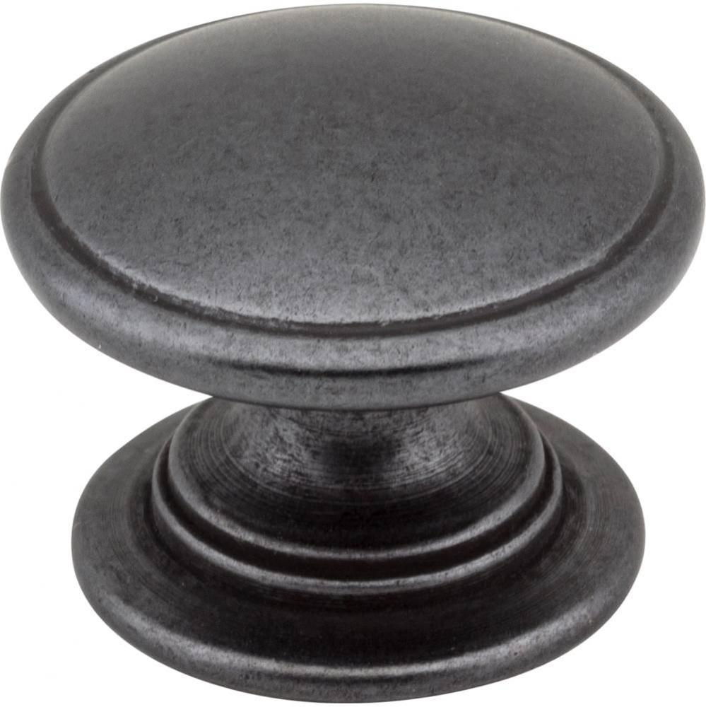 1-1/4'' Diameter Gun Metal Durham Cabinet Knob