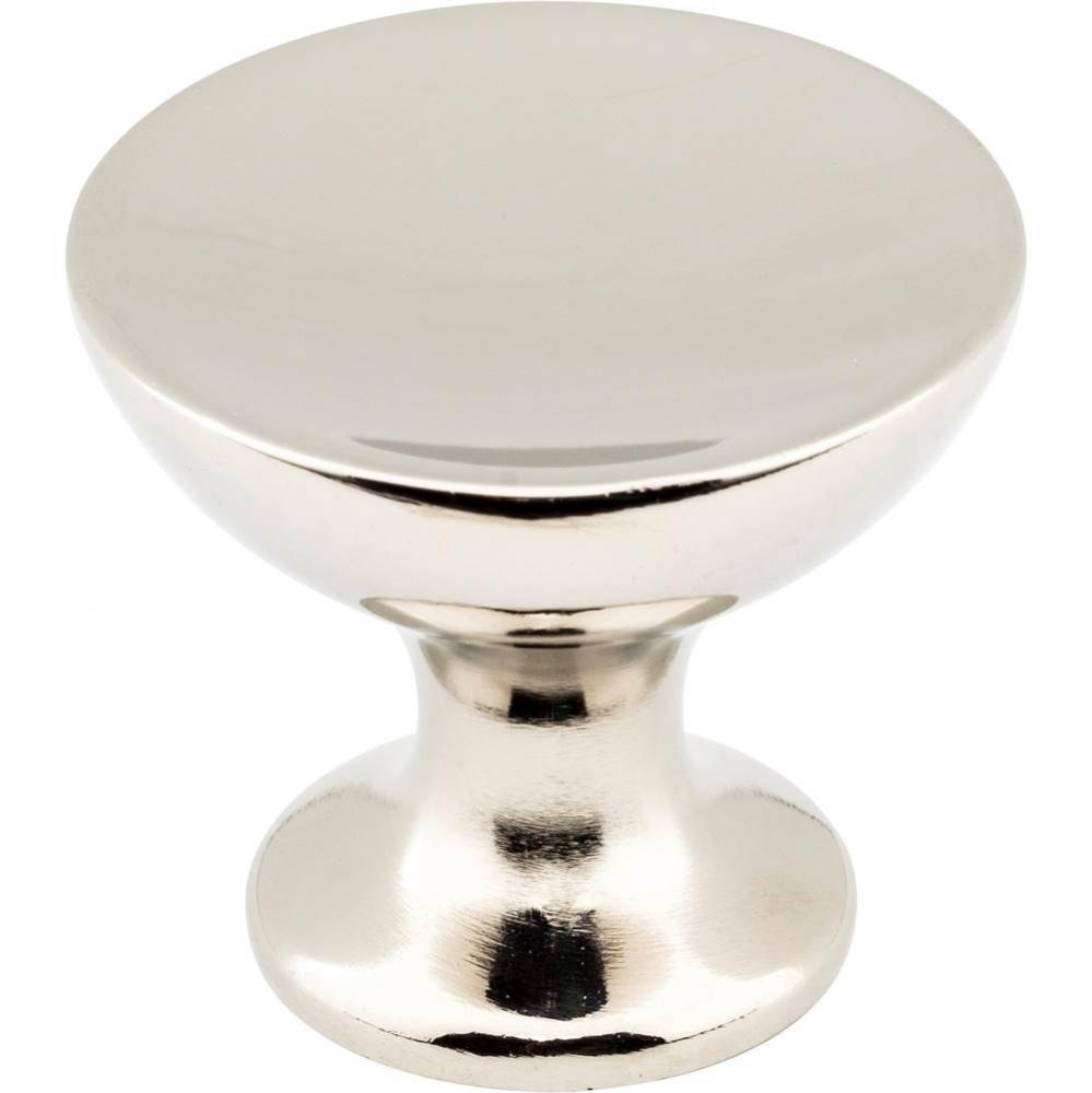 1-3/8'' Diameter Polished Nickel Rae Cabinet Knob