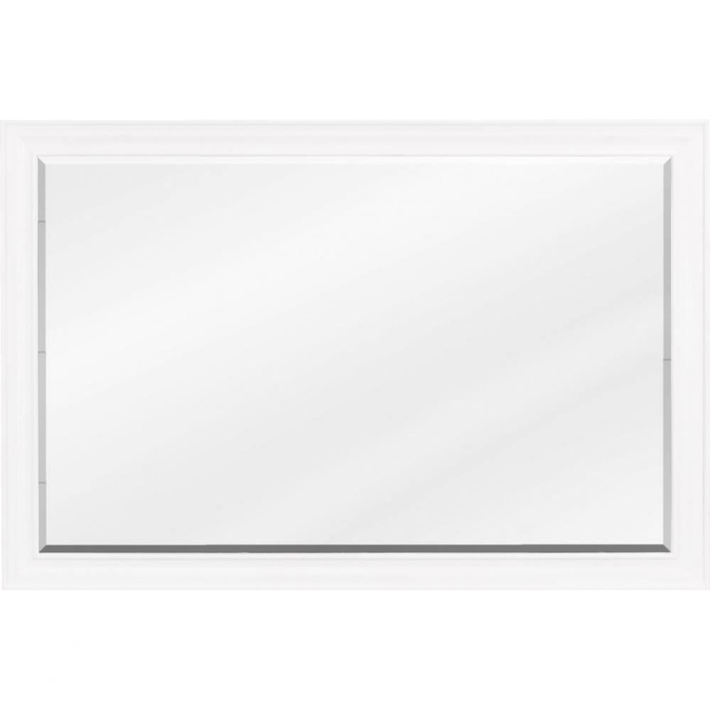 42'' W x 1-1/4'' D x 28'' H White Douglas mirror
