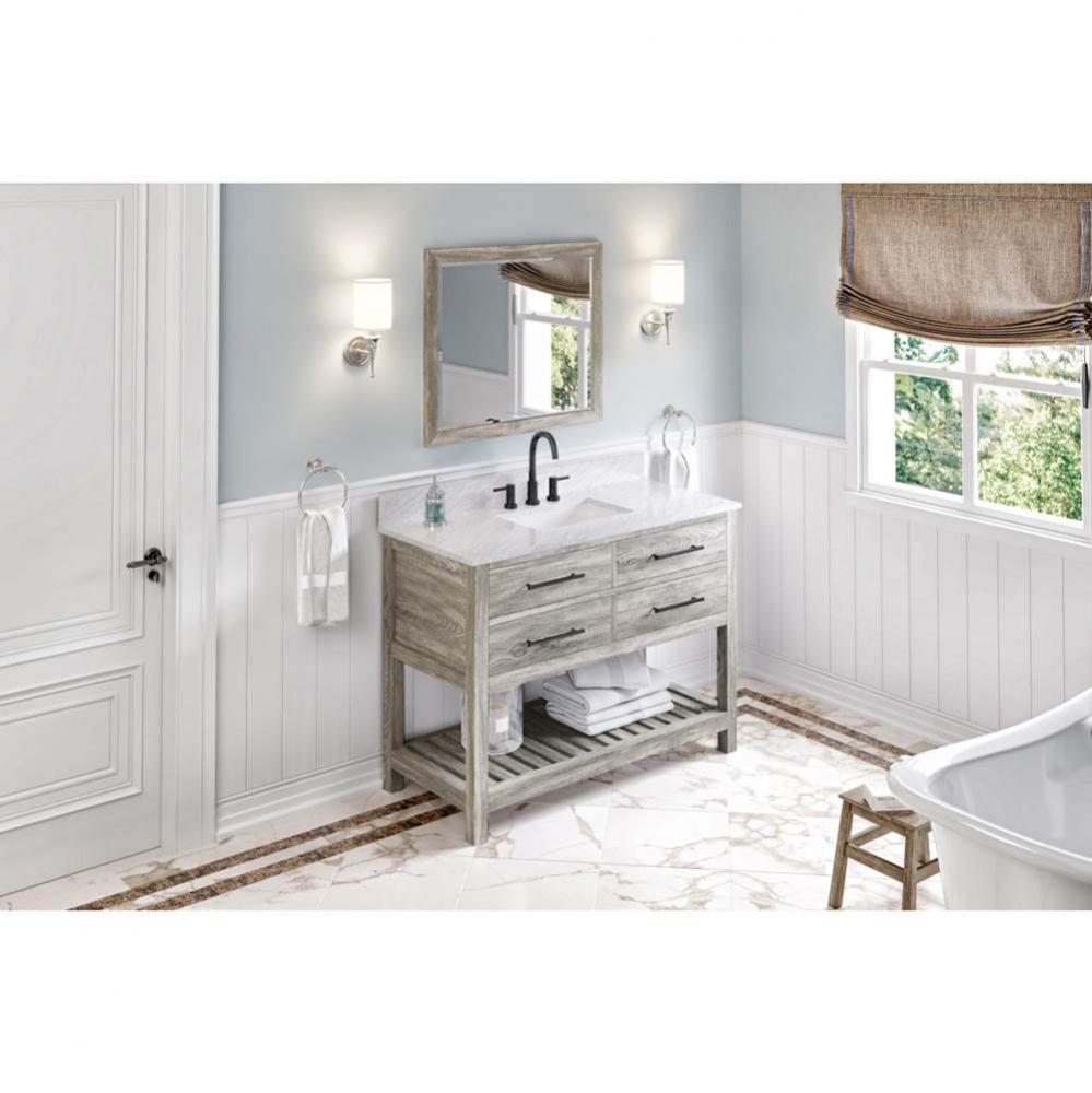48'' Weathered Grey Wavecrest Vanity