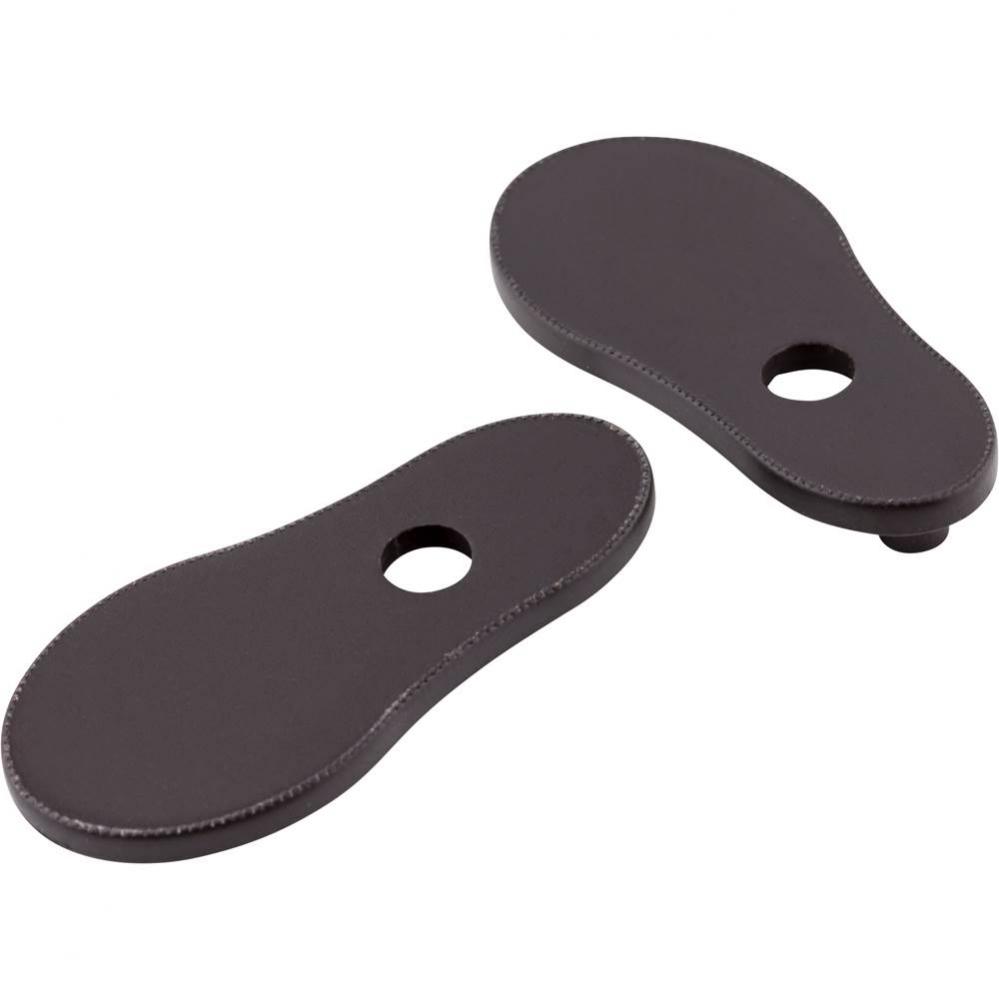 Brushed Oil Rubbed Bronze Pull Escutcheons