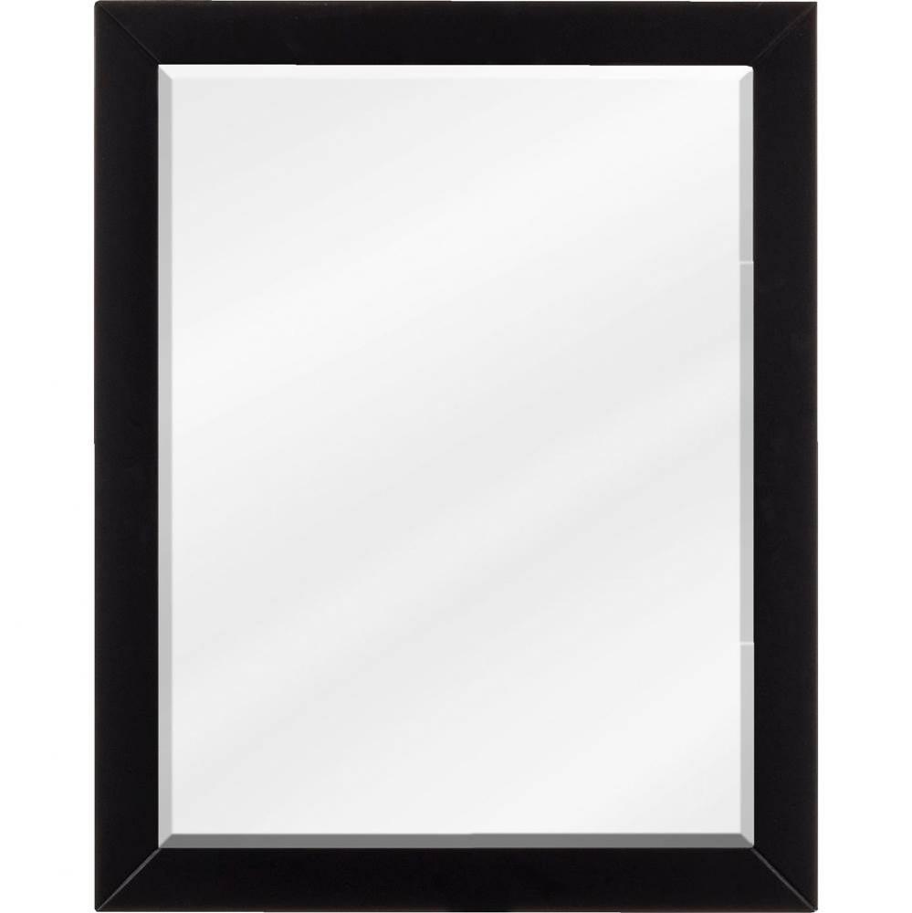 22'' W x 1'' D x 28'' H Black Cade mirror