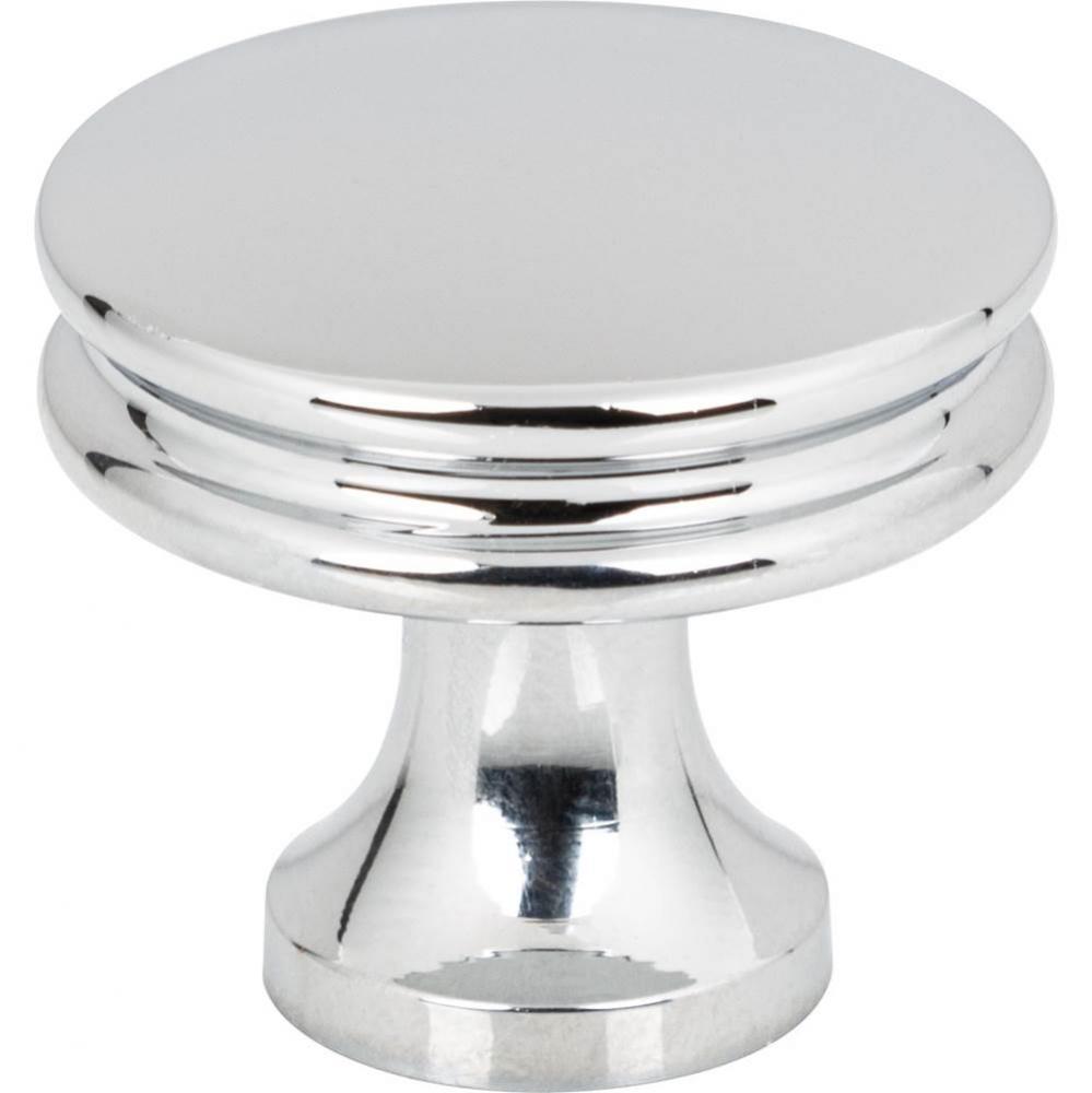 1-1/4'' Diameter Polished Chrome Marie Cabinet Knob