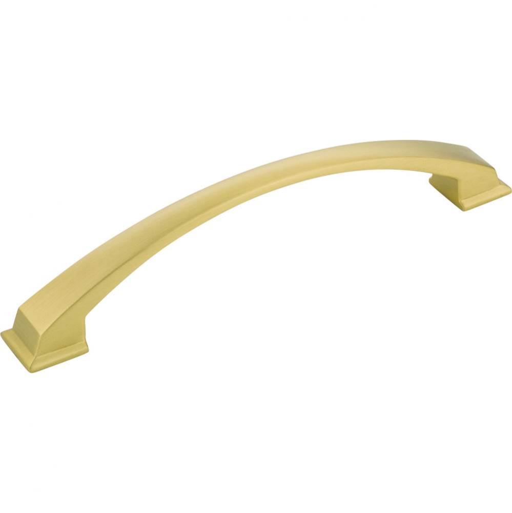 160 mm Center-to-Center Brushed Gold Arched Roman Cabinet Pull