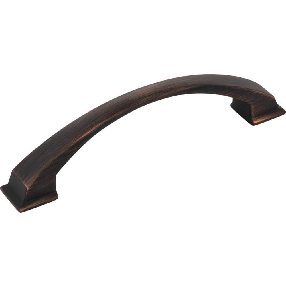 128 mm Center-to-Center Brushed Oil Rubbed Bronze Arched Roman Cabinet Pull