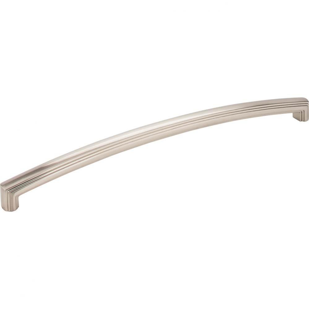 12'' Center-to-Center Satin Nickel Delgado Appliance Handle