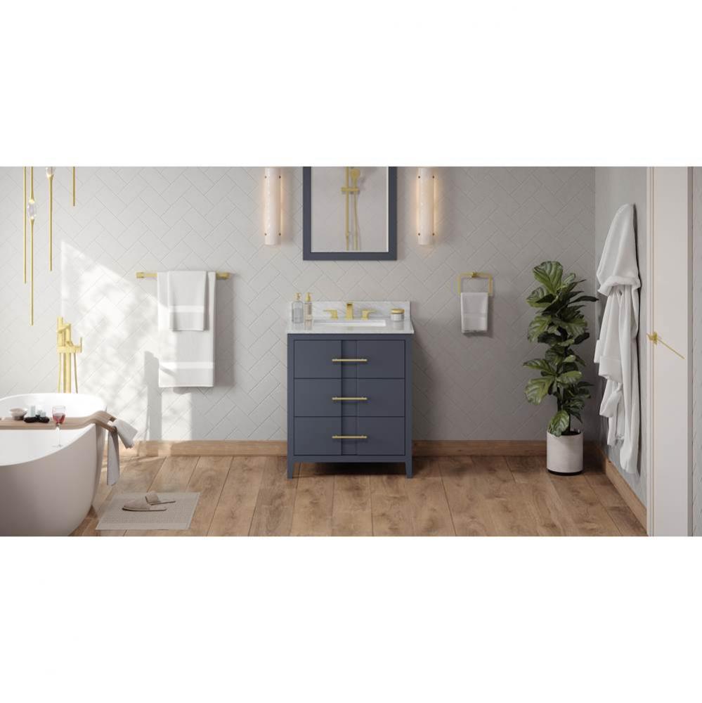 30'' Blue Steel Katara Vanity