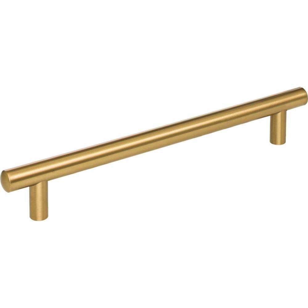 192 mm Center-to-Center Satin Bronze Key West Cabinet Bar Pull