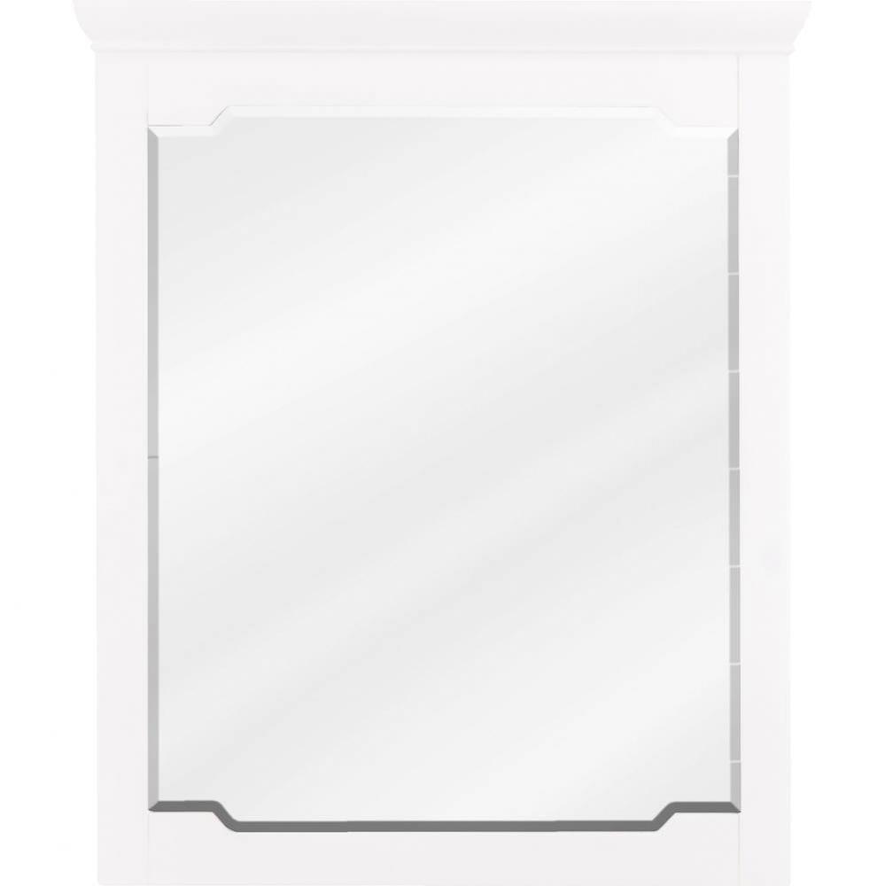 28'' W x 1-1/2'' D x 34'' H White Chatham mirror