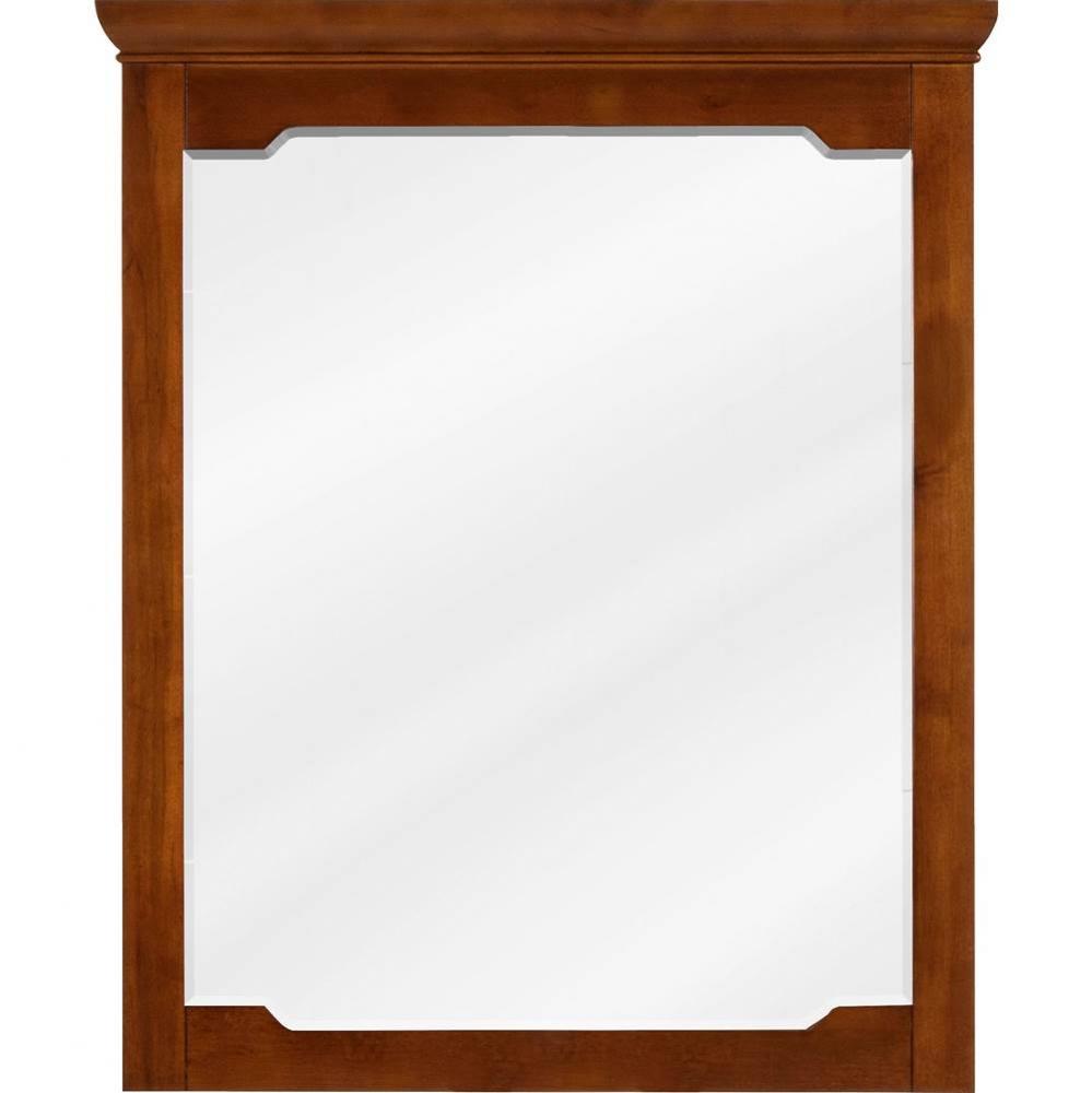 28'' W x 1-1/2'' D x 34'' H Chocolate Chatham mirror