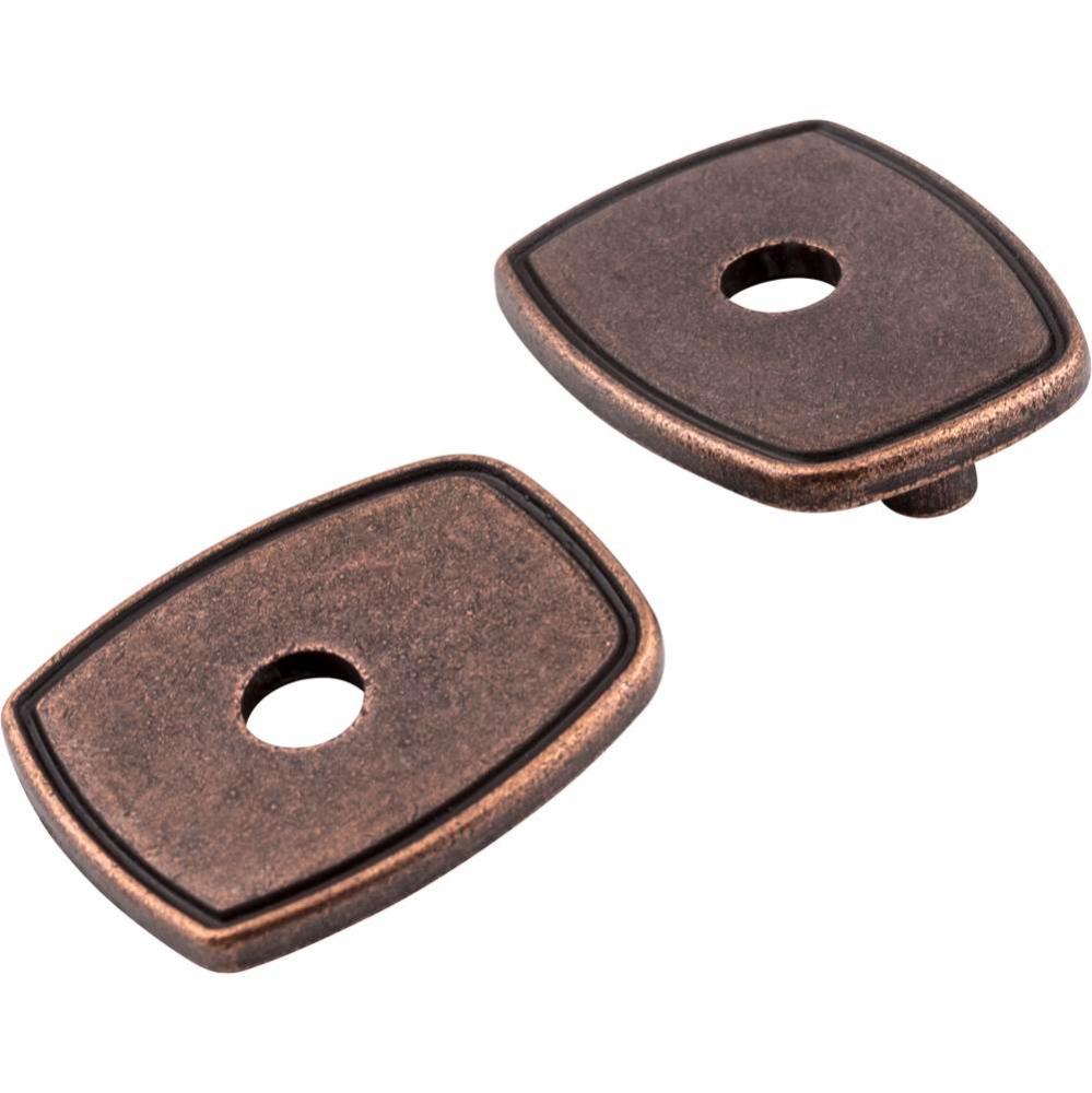 Distressed Oil Rubbed Bronze Pull Escutcheons