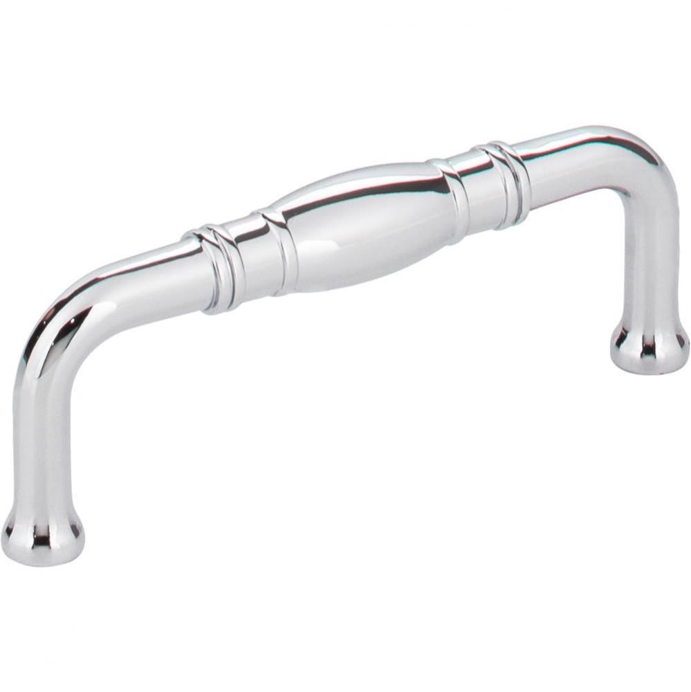 3'' Center-to-Center Polished Chrome Durham Cabinet Pull