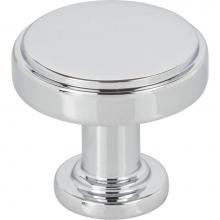 Jeffrey Alexander 171PC - 1-1/4'' Diameter Polished Chrome Richard Cabinet Knob