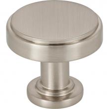 Jeffrey Alexander 171SN - 1-1/4'' Diameter Satin Nickel Richard Cabinet Knob