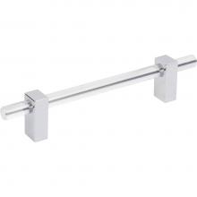 Jeffrey Alexander 578-128PC - 128 mm Center-to-Center Polished Chrome Spencer Cabinet Bar Pull