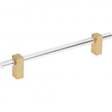 Jeffrey Alexander 578-160BG - 160 mm Center-to-Center Brushed Gold Spencer Cabinet Bar Pull