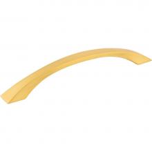 Jeffrey Alexander 767-160BG - 160 mm Center-to-Center Brushed Gold Flared Philip Cabinet Pull