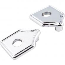 Jeffrey Alexander PE03-PC - Polished Chrome Pull Escutcheons
