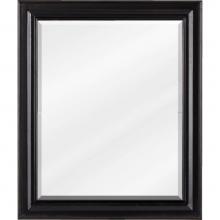 Jeffrey Alexander MIR2DOU-20-BK - 20'' W x 1'' D x 24'' H Black Douglas mirror