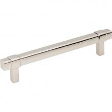 Jeffrey Alexander 293-128NI - 128 mm Center-to-Center Polished Nickel Square Zane Cabinet Pull