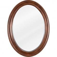 Jeffrey Alexander MIR2CLA-24-NU - 23-3/4'' W x 1'' D x 31-1/2'' H Nutmeg Clairemont mirror