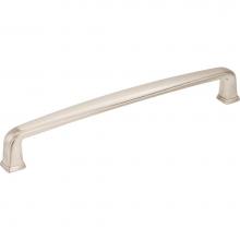 Jeffrey Alexander 1092-160SN - 160 mm Center-to-Center Satin Nickel Square Milan 1 Cabinet Pull