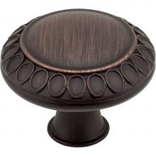 Jeffrey Alexander 1977S-DBAC - 1-3/8'' Overall Length  Brushed Oil Rubbed Bronze Symphony Cabinet Knob