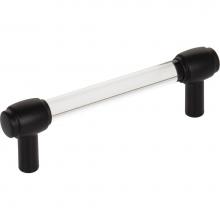 Jeffrey Alexander 775-96MB - 96 mm Center-to-Center Matte Black Carmen Cabinet Bar Pull