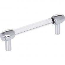 Jeffrey Alexander 775-96PC - 96 mm Center-to-Center Polished Chrome Carmen Cabinet Bar Pull
