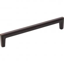 Jeffrey Alexander 259-160DBAC - 160 mm Center-to-Center Brushed Oil Rubbed Bronze Lexa Cabinet Pull