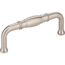 Jeffrey Alexander Z290-3-SN - 3'' Center-to-Center Satin Nickel Durham Cabinet Pull